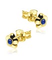 Cutie Flower Silver Stud Earrings STF-257 